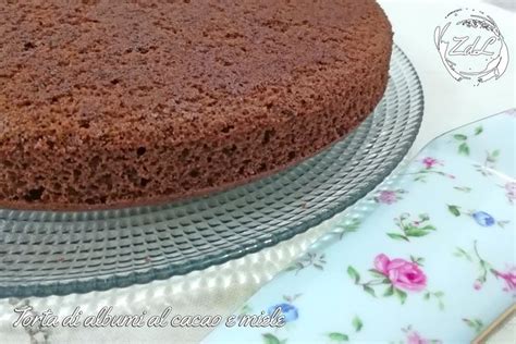 Torta Di Albumi Al Cacao E Miele Ricetta Con Albumi Avanzati Ricetta