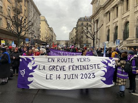 Un Millier De Femmes Dans La Rue En Vue De La Gr Ve Feministe Du