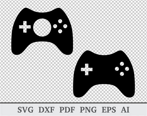 Controlador De Juego Svg Game Svg Game Console Svg Joystick Etsy México