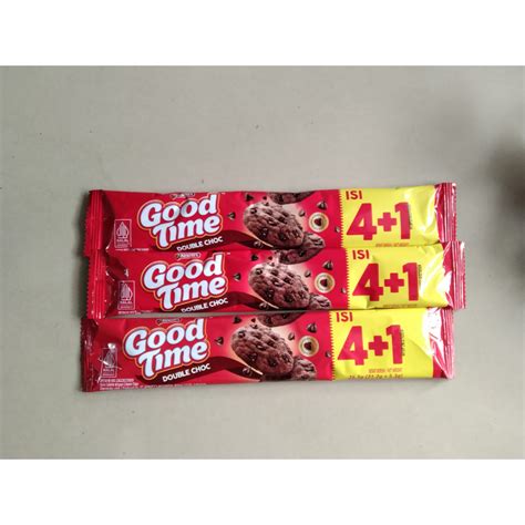 Jual Biskuit Good Time Satuan Double Choc Gram Cookies Choco