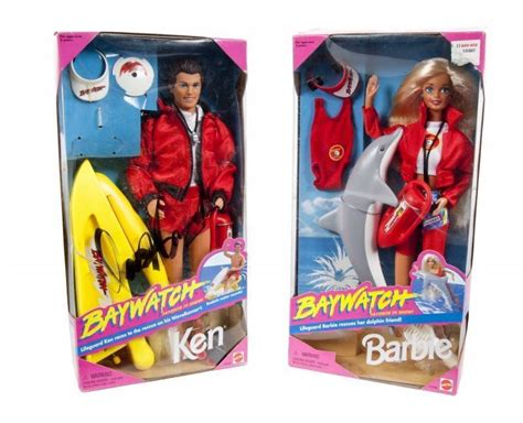 David Hasselhoff Signed Baywatch Doll