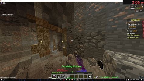 Obtain Diamond Hypixel Skyblock Speedrun YouTube