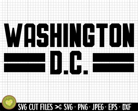 Washington Dc Svg Washington Dc Png Washington Dc Svg Cricut Cut File