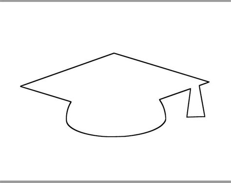 Printable Graduation Cap Top Template