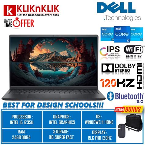 Jual Laptop Design Dell Inspiron Murah Intel I U Ram Gb