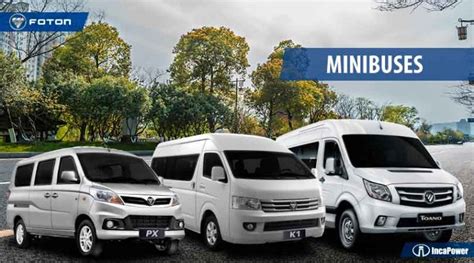 Minibuses Foton Foton