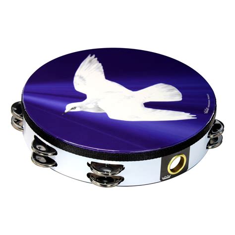 Remo Ta 9210 18 Praise Tambourine Religious Dove 10