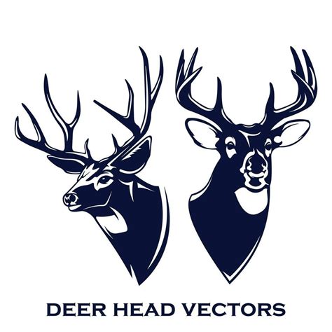 Deer Head Vector Illustration 36938304 Vector Art At Vecteezy