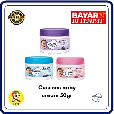 Jual Cussons Baby Cream Gr Shopee Indonesia