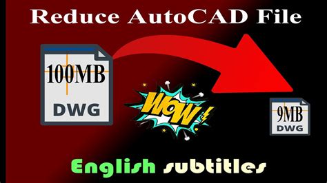 How To Reduce Autocad File Size Autocad Reduce Size How To Minimize