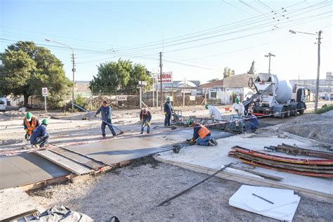 AVANZAN A BUEN RITMO LAS OBRAS QUE SE ESTÁN EJECUTANDO EN DISTINTOS