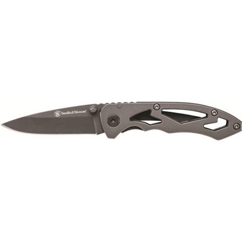 Smith And Wesson Frame Lock Drop Point Folding Knife Uniform Tactical Supply