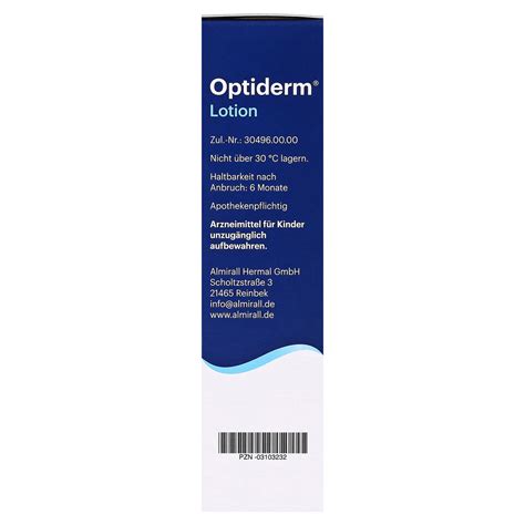 OPTIDERM Lotion 200 Gramm Online Kaufen Medpex