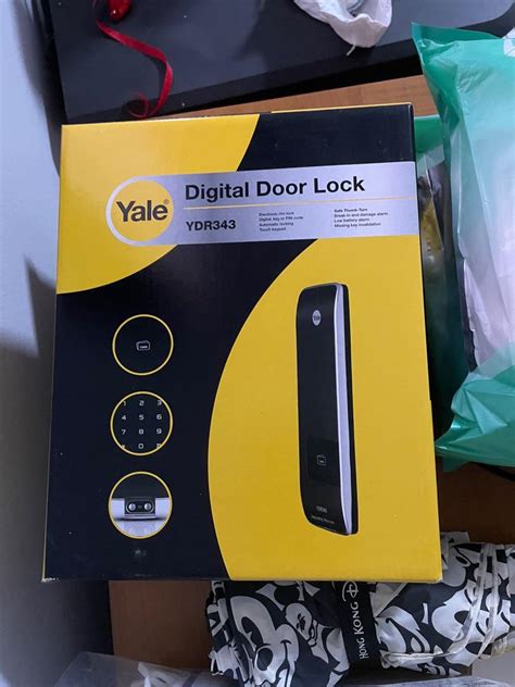 Yale Digital Door Lock YDR343 Furniture Home Living Security