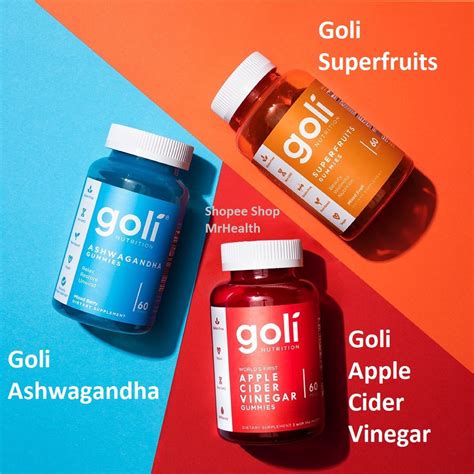 [Fast Shipping] Goli Superfruits Gummies. Goli Apple Cider Vinegar ACV ...