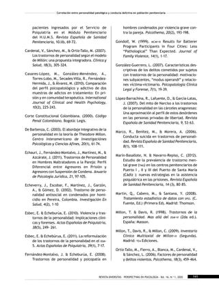 Personalidad Y Conducta Delictiva Salinas Y Salamanca Pdf