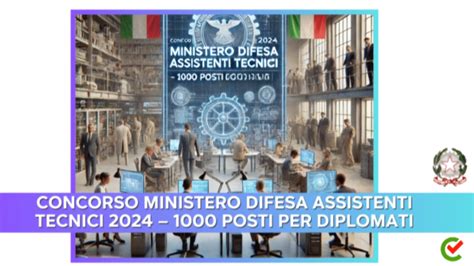 Concorso Ministero Difesa Assistenti 2024 Corso Di Preparazione