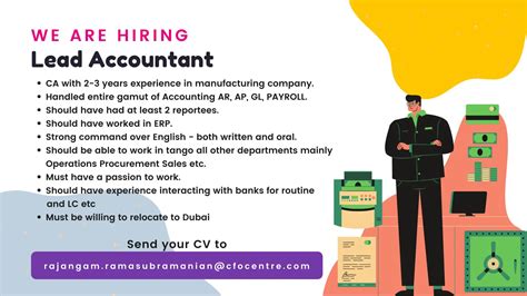 Lead Accountant Dubai Uae Gulf Career Hunt