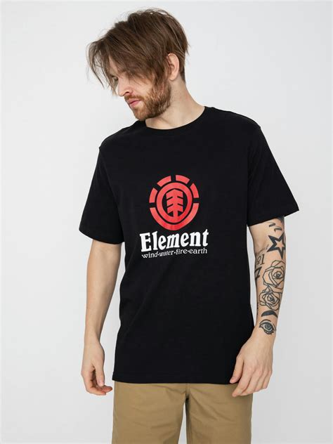 Element Vertical T Shirt Eclipse Navy