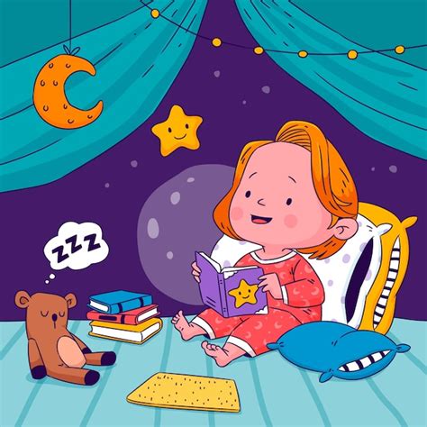 Bedtime Story Cartoon Images - Free Download on Freepik