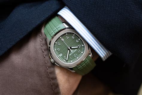 First Photos The Patek Philippe Aquanaut G In Khaki Green