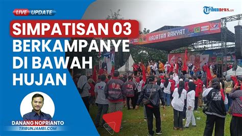 Kampanye Simpatisan Ganjar Mahfud Di Jambi Diwarnai Antusias Masyarakat