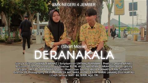 Deranakala Short Movie Film Pendek Smk Negeri Jember Youtube