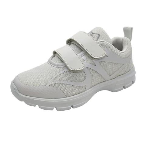 Mair Mair Womens Ultra Lightweight Double Hook And Loop Pacer Velcro Athletic Sneaker Shoe