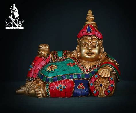 Lord Kuber Statue 15 CM Kuvera Idol Dhan Kuber Ji Maharaja Kuber