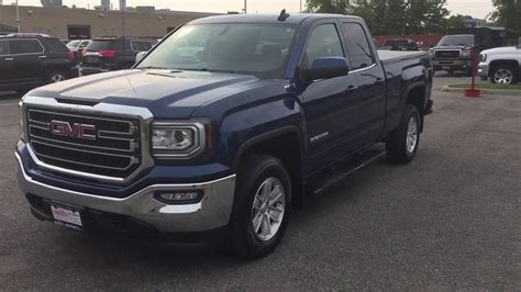 2018 GMC Sierra 1500 SLE 4WD Double Cab Kodiak Edition Blue Oshawa ON