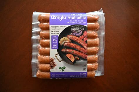 Costco Amylu Paleo Chicken Sausages Review Costcuisine