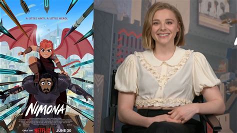 Chlo Grace Moretz On Nimona S Message Of Be Yourself Accept Who