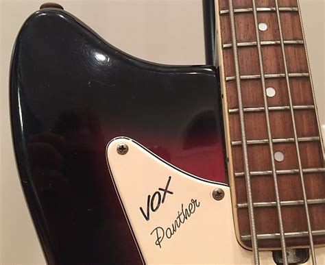 Vox Panther Bass With Case Reverb