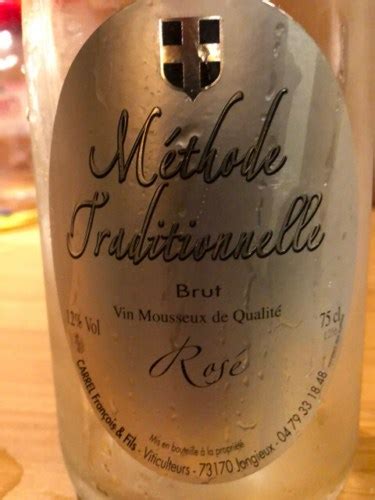 Carrel Francois Fils Méthode Traditionnelle Brut Rosé Vivino US