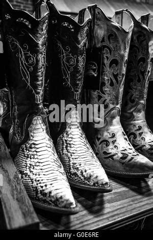 The Nashville Cowboy Boot Store Has Rows Of Unique Cowboy Boots For