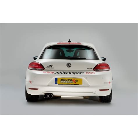 Vw Scirocco Tfsi Gt Milltek Sport Cat Back X Chrome Gt Utbl S