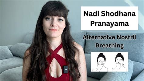 Alternate Nostril Breathing Technique Nadi Shodhana Pranayama Yoga