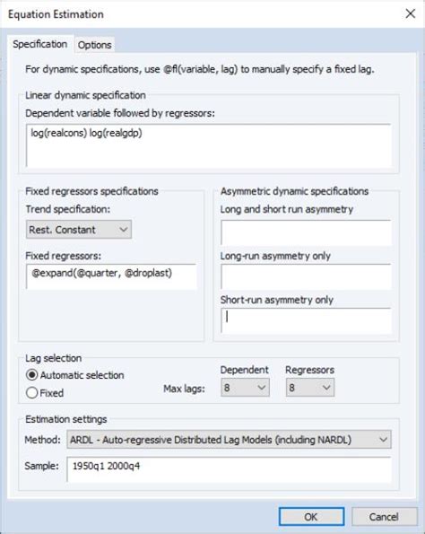 Eviews 9 Regression Command Limfabanking