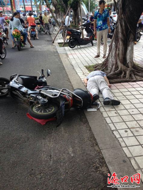 海口男子醉酒骑电动车摔破头 交警称饮酒驾车将受罚海口网