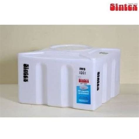 White Virgin Plastic Sintex Loft Tank Storage Capacity