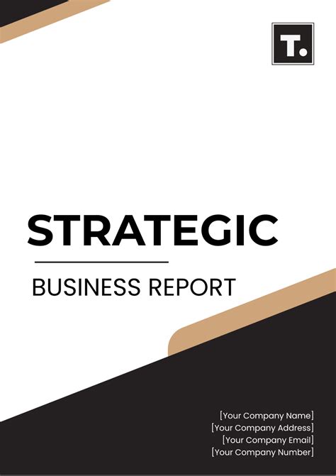 Free Strategic Business Report Template Edit Online And Download