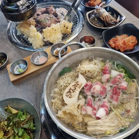 구리 점심 맛집 낙원갈비에서 갈비 간장게장 샤브샤브를 네이버 블로그