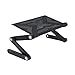 Wonderworker Newton Adjustable Laptop Table Bed Tray Cooling Pad