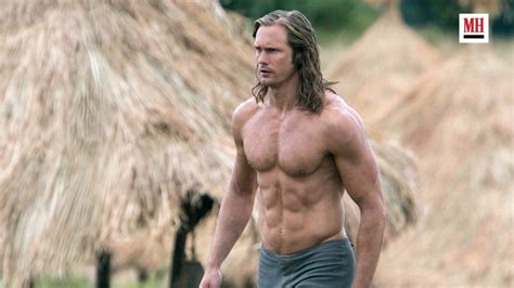 How Alexander Skarsgård Got That Tarzan 6 Pack