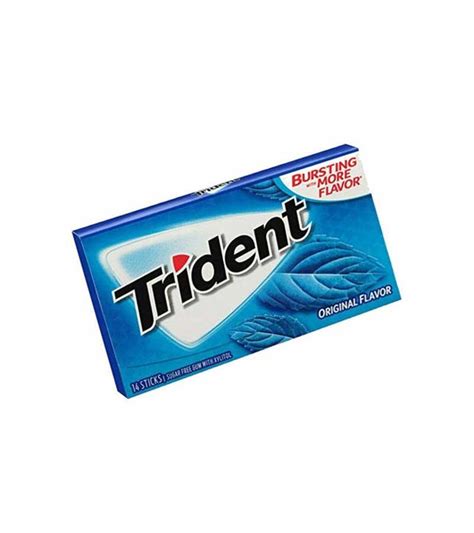 Trident Original Flavor Gum 14 Sticks Wealzin