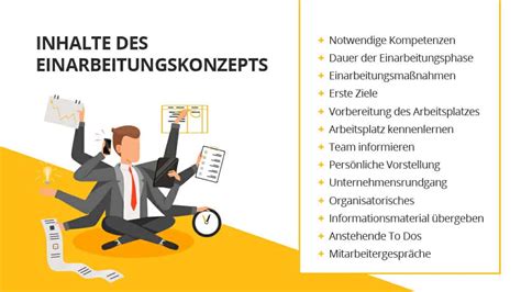 Einarbeitungsplan Infos für Arbeitgeber Checkliste in Excel