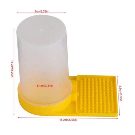 1pc Bee Hive Water Feeder Nest Door Feeding Device Multi Functional