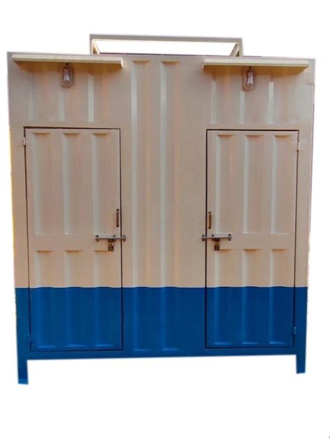 Modular Mild Steel Portable Toilet Cabin No Of Compartments Toilet