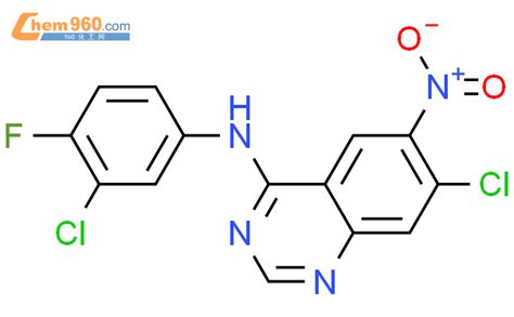 7 氯 N 3 氯 4 氟苯基 6 硝基 4 氨基喹唑啉「cas号：179552 73 9」 960化工网