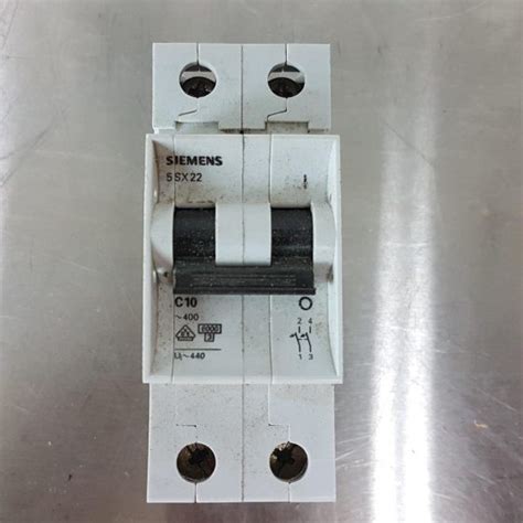 Siemens 5sx22 C10 Circuit Breaker Coast Machinery Group